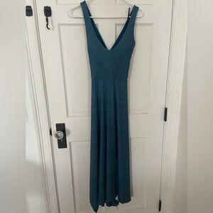 Prana Elegant dark Teal Sleeveless Dress women’s size medium